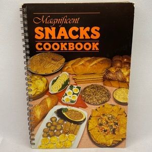 Magnificent Snacks Cookbook by Kathryn L. Ramsay Spiral Bound 1986